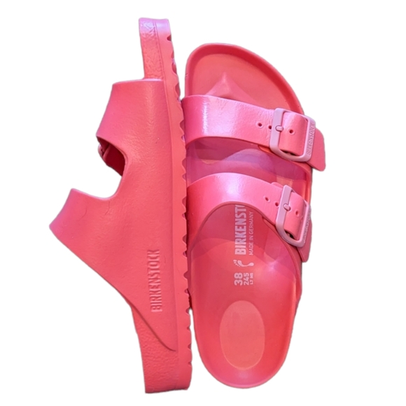 Birkenstock Shoes - Birkenstock EVA Arizona Essentials Water Sandals Coral Pink EU 38 USA 7-7.5